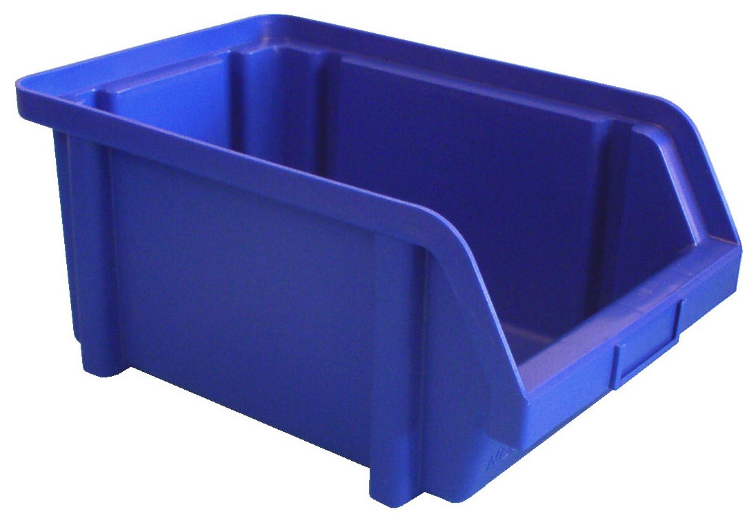 Plastový zásobník 20kg - modrý (10 ks)
